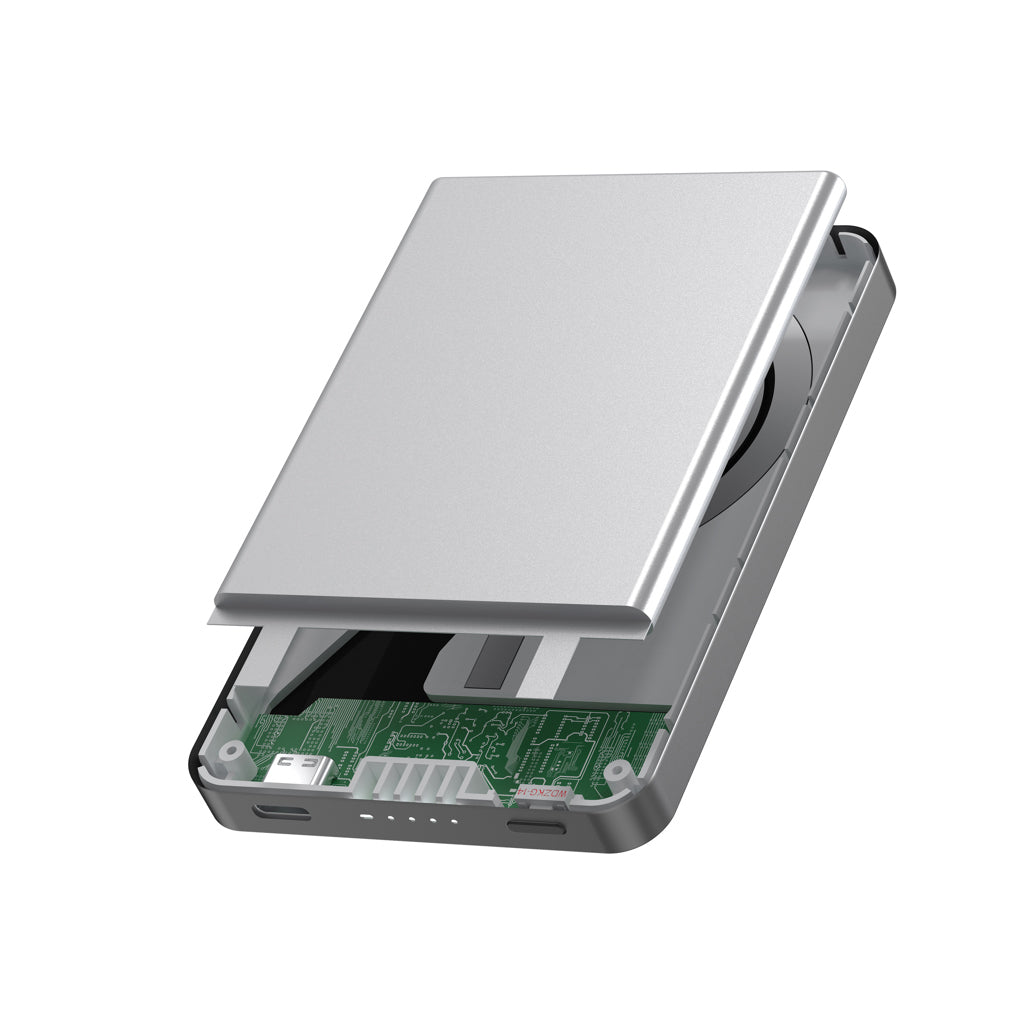 Urban Vitamin Marin 5.000mAh magnet. 15W Wireless Powerbank – schwarz