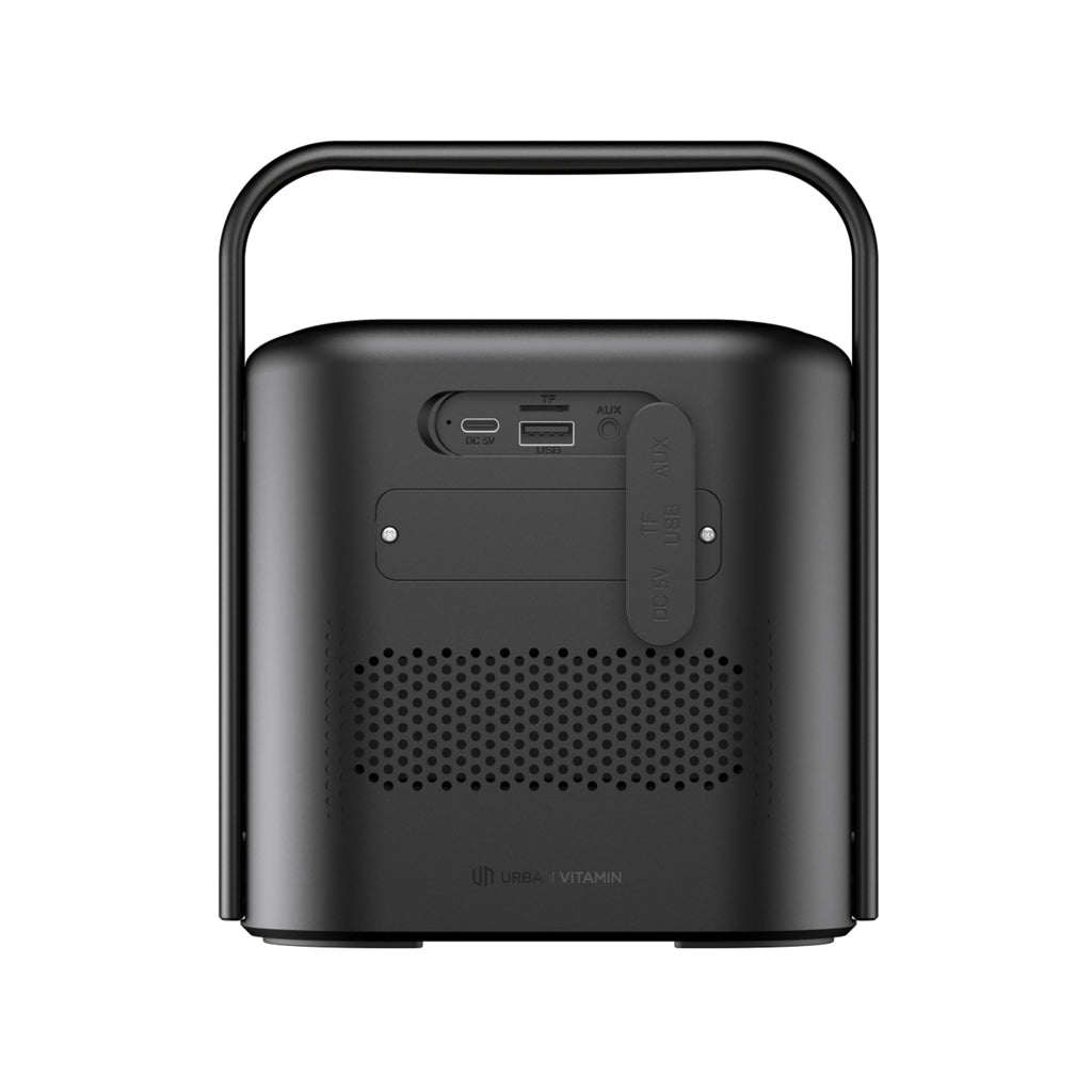 Urban Vitamin Newark 10W RCS Speaker mit entnehmb. Batterie – schwarz