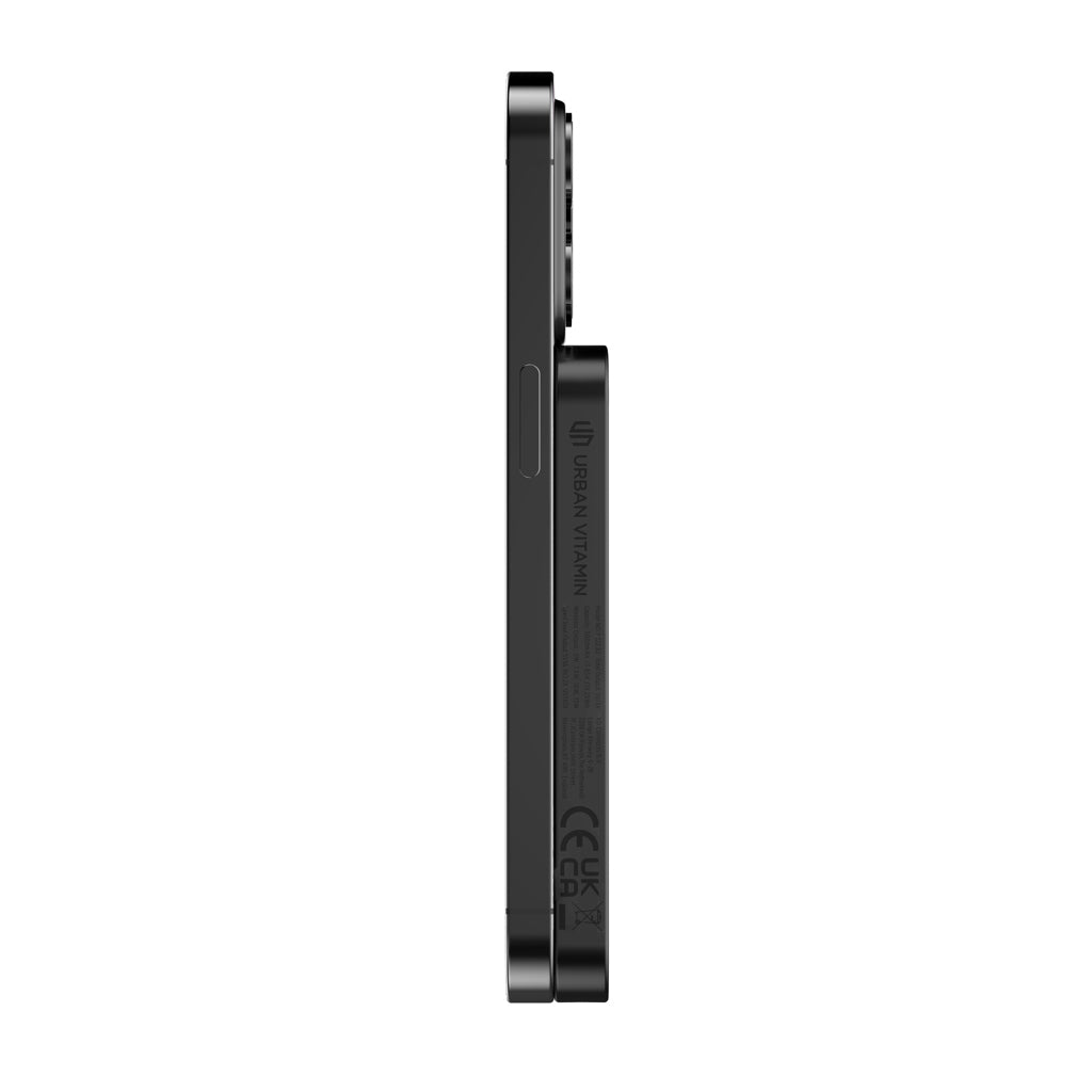 Urban Vitamin Richmond 5000mAh Powerbank aus RCS Plastik/Alu – schwarz