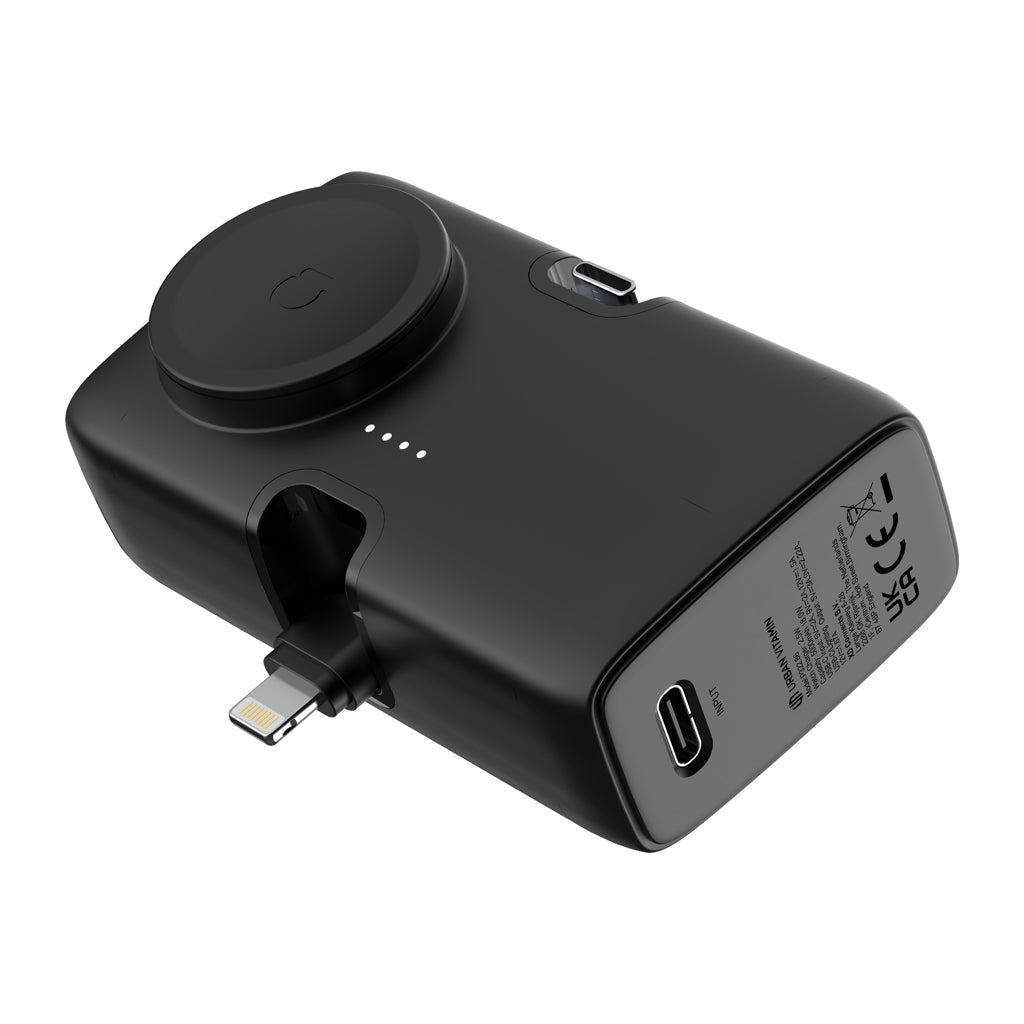 Urban Vitamin San Diego 20W PD RCS Powerbank & WatchCharger – schwarz