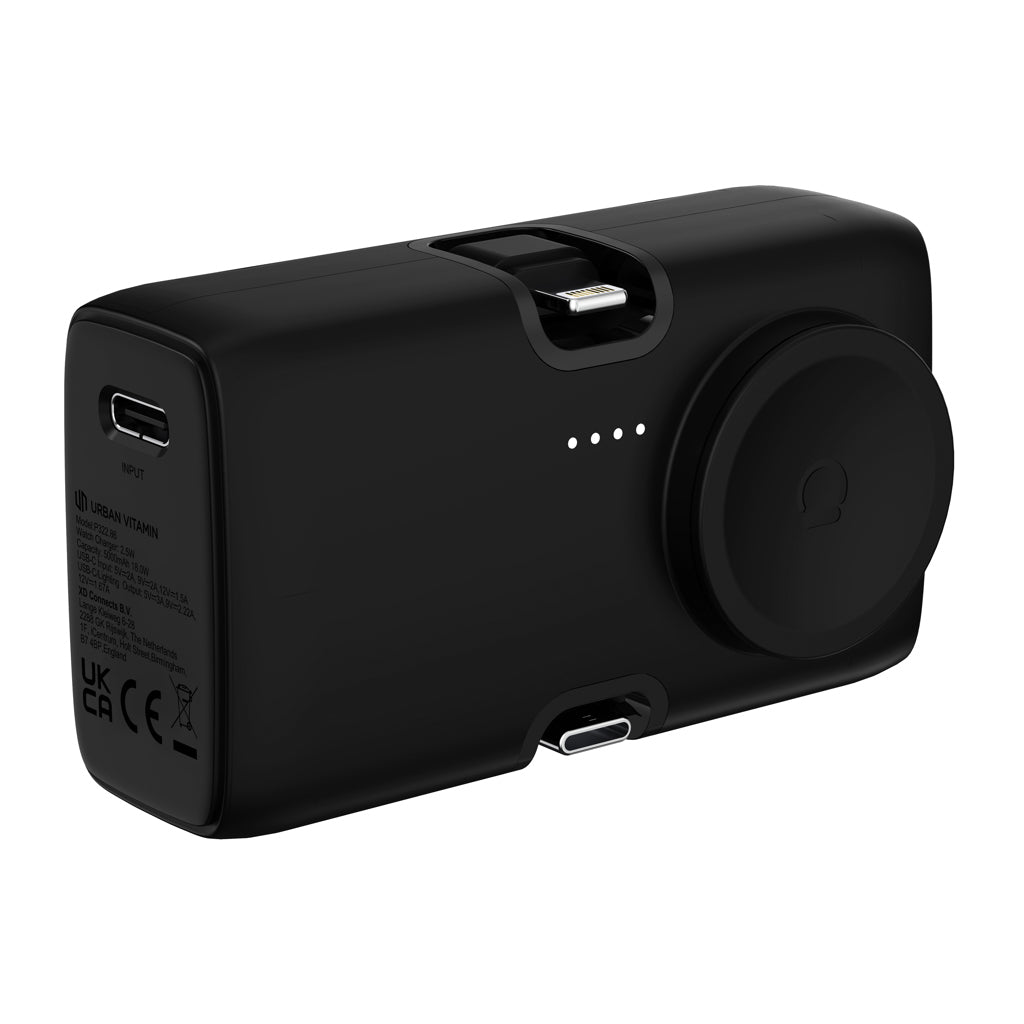 Urban Vitamin San Diego 20W PD RCS Powerbank & WatchCharger – schwarz