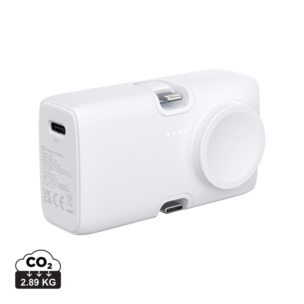 Urban Vitamin San Diego 20W PD RCS Powerbank & WatchCharger – weiß
