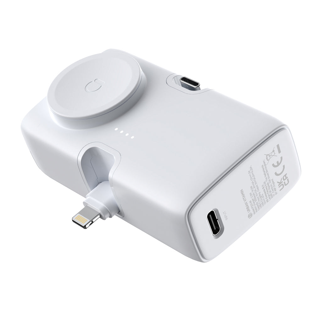 Urban Vitamin San Diego 20W PD RCS Powerbank & WatchCharger – weiß