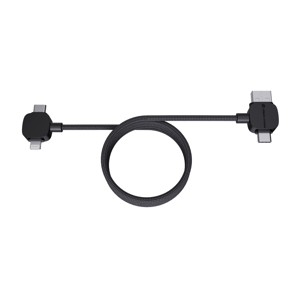 Urban Vitamin Stockton 65W magnet. Kabel RCS recyc. TPE/PET – schwarz
