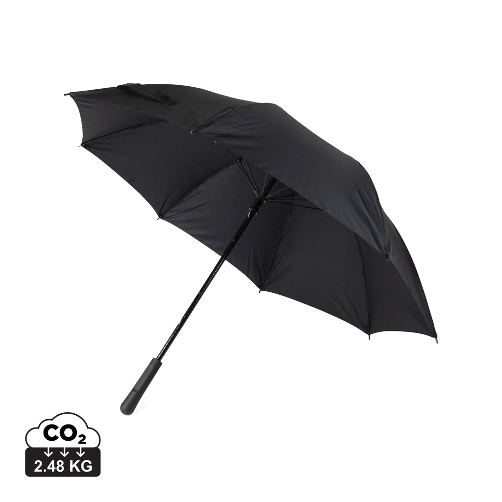 VINGA Baltimore AWARE™ RPET 23“ Regenschirm – schwarz