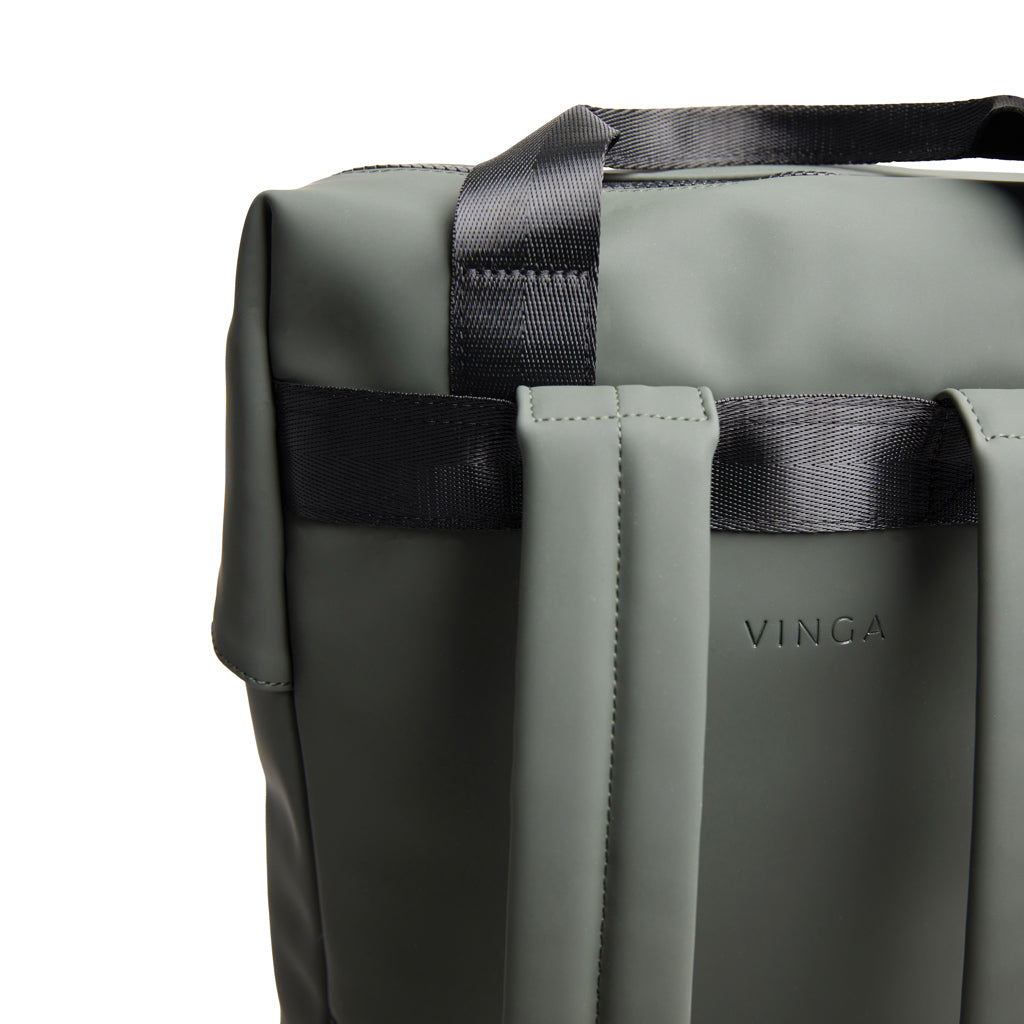 VINGA Baltimore RCS Tote Rucksack – grün