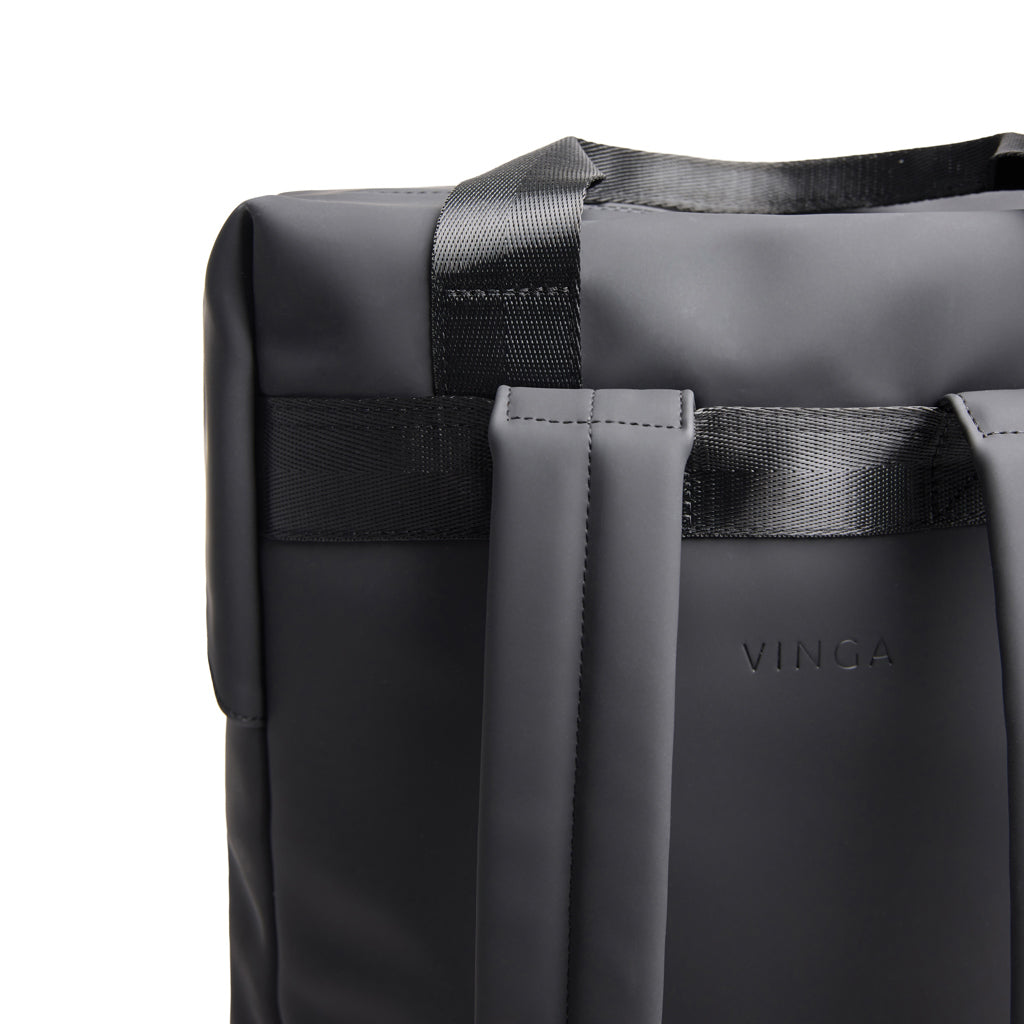 VINGA Baltimore RCS Tote Rucksack – schwarz