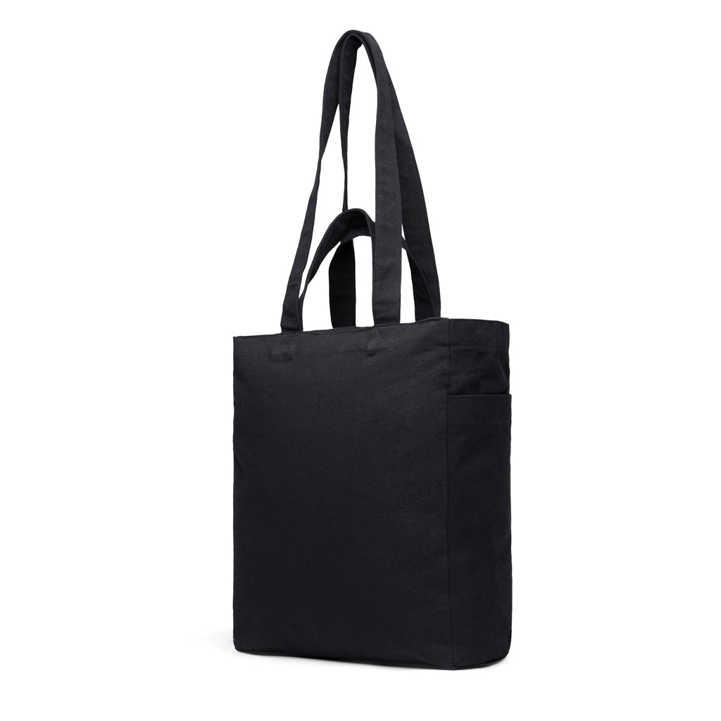 VINGA Hilo AWARE™ Tasche mit Reißverschluss aus rec. Canvas – schwarz