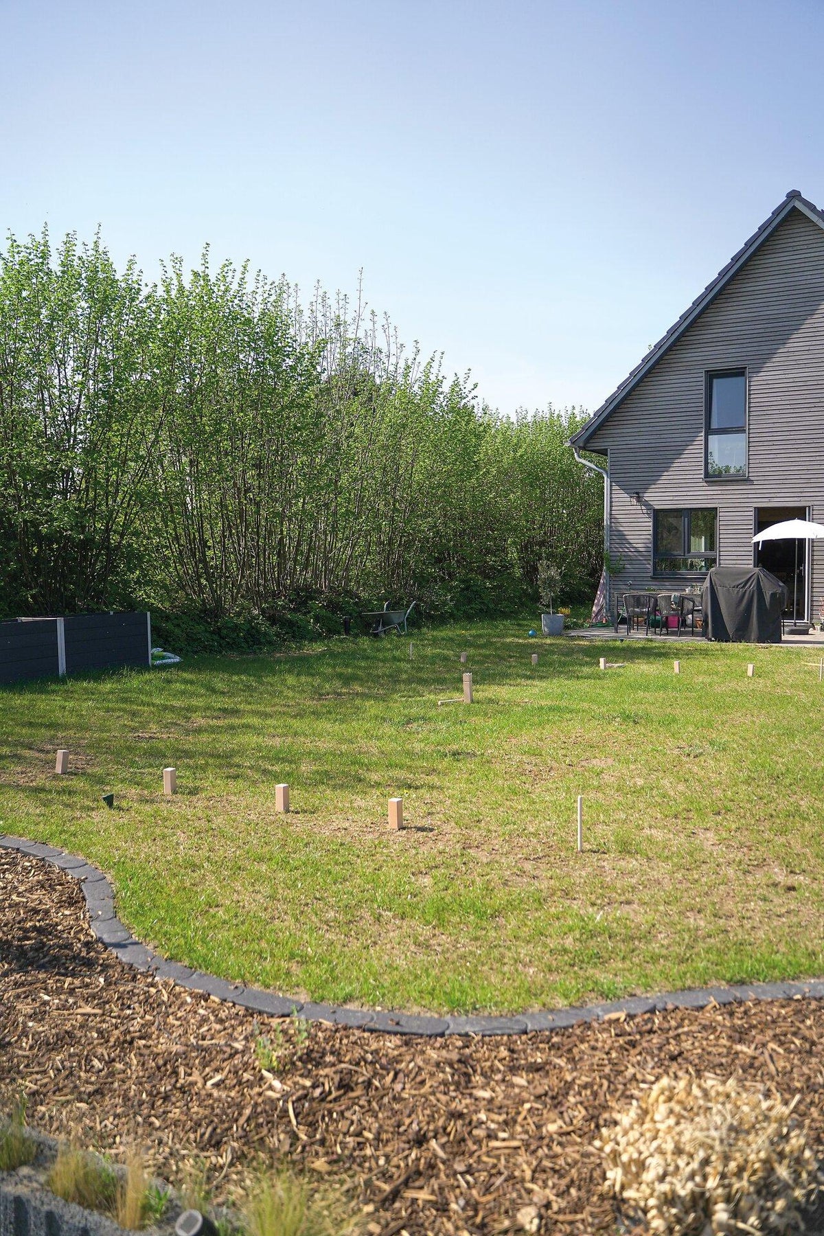 Wikingerspiel Kubb mit Baumwollbeutel, König 30 cm – weitere Ansicht