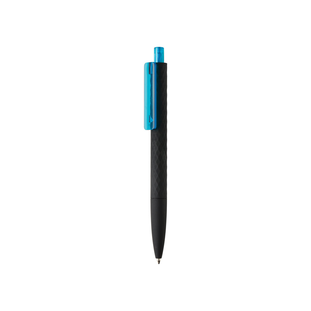 X3-Black mit Smooth-Touch aus RCS recyceltem ABS – hellblau