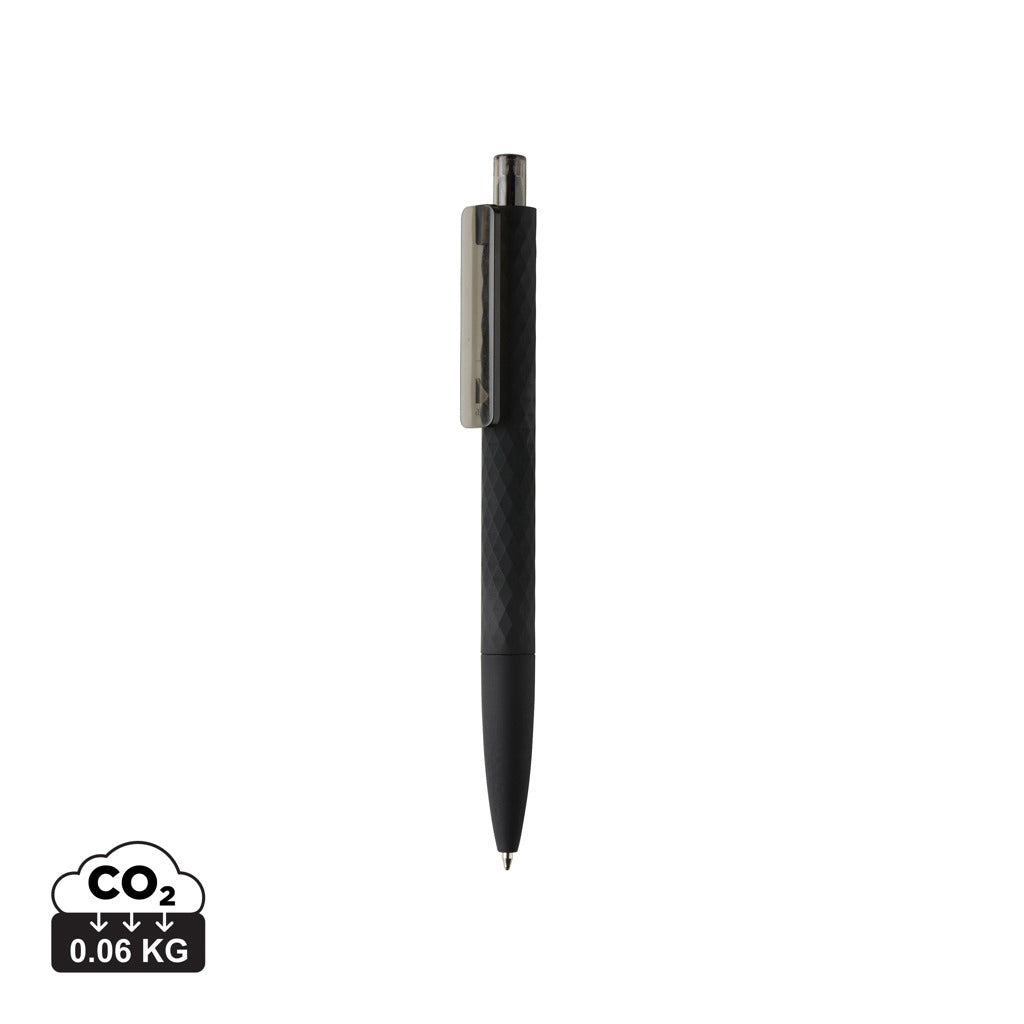 X3-Black mit Smooth-Touch aus RCS recyceltem ABS – schwarz