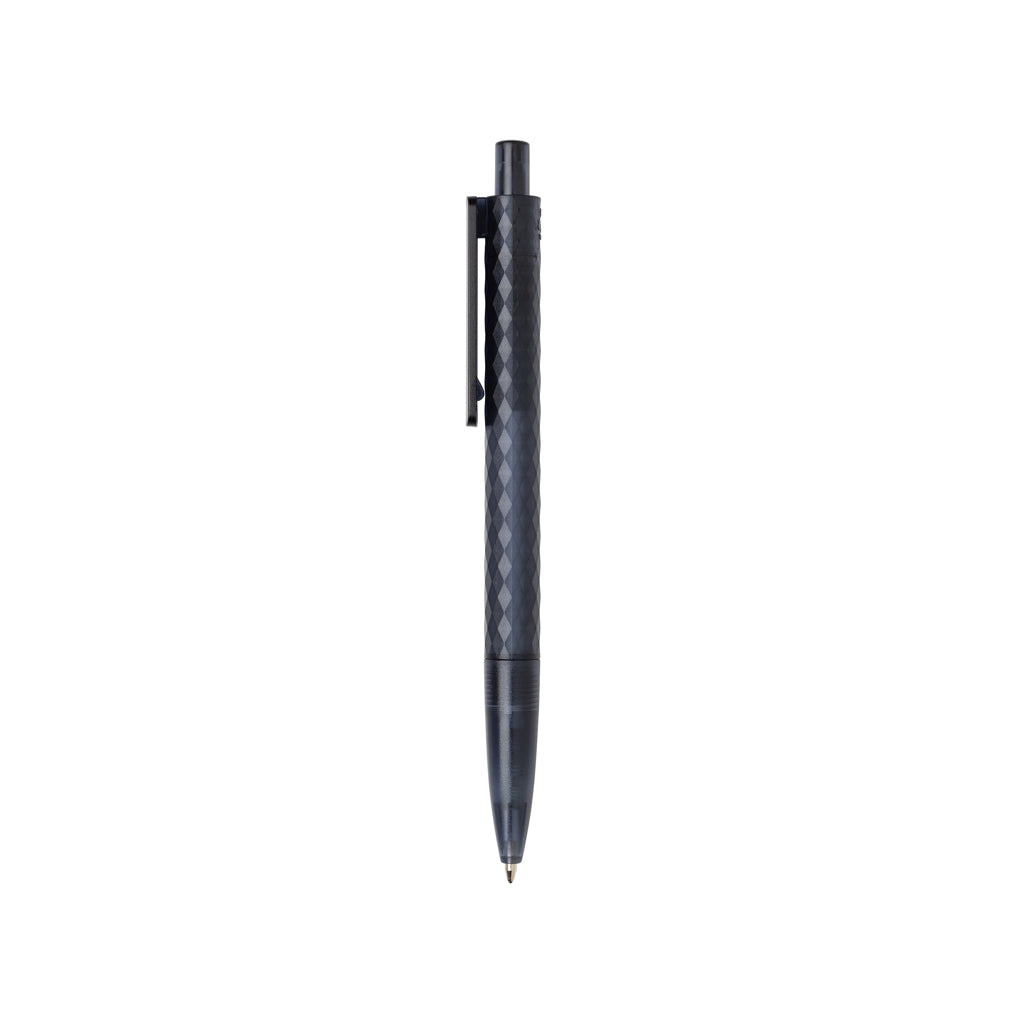 X3 Frosted-Pen aus GRS recyceltem PC – navy blau