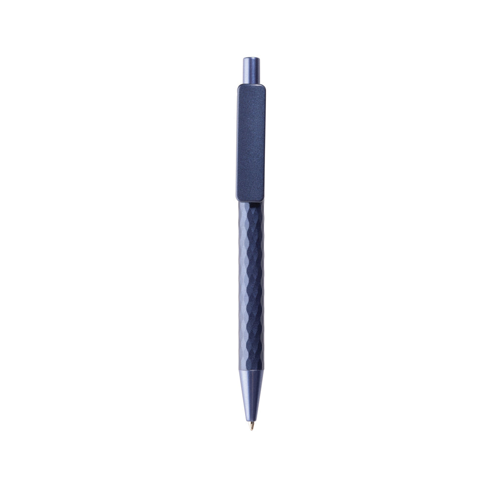 X3 Metal Edition Kugelschreiber aus RCS recyceltem Aluminium – navy blau