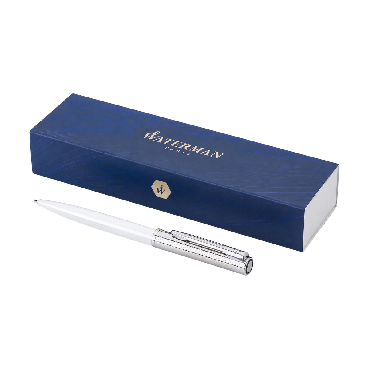 Waterman Allure Deluxe Kugelschreiber, Edelstahl