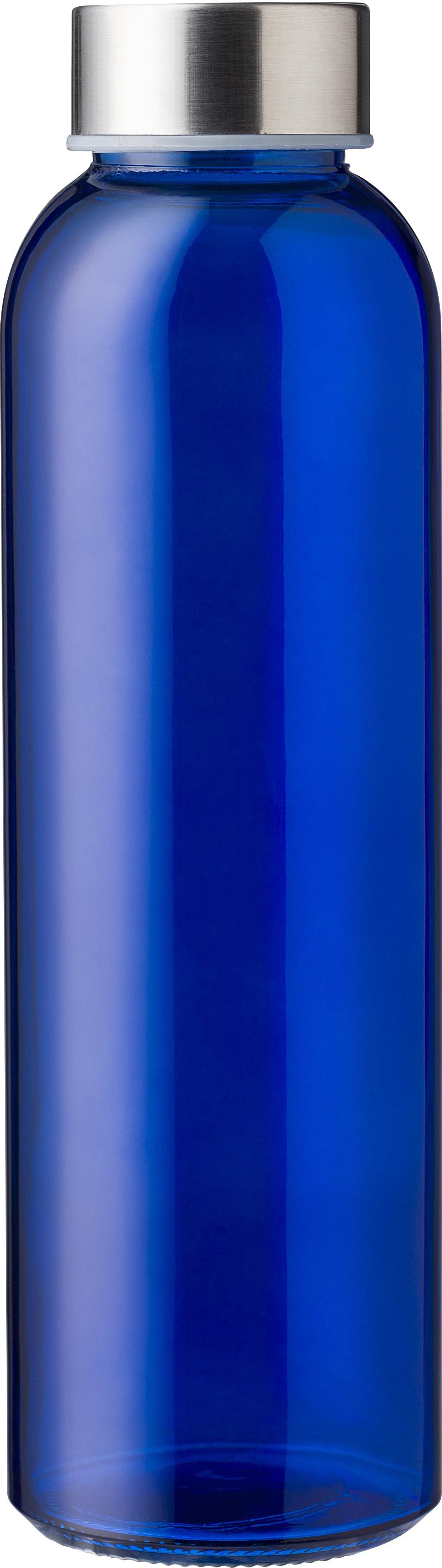 Trinkflasche Maxwell, Glas, Edelstahldeckel, 500 ml