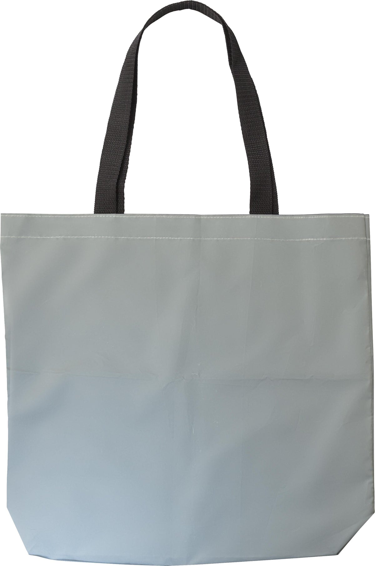 Einkaufstasche Jordyn, Polyester 100D, Reflektierend, Lange Griffe