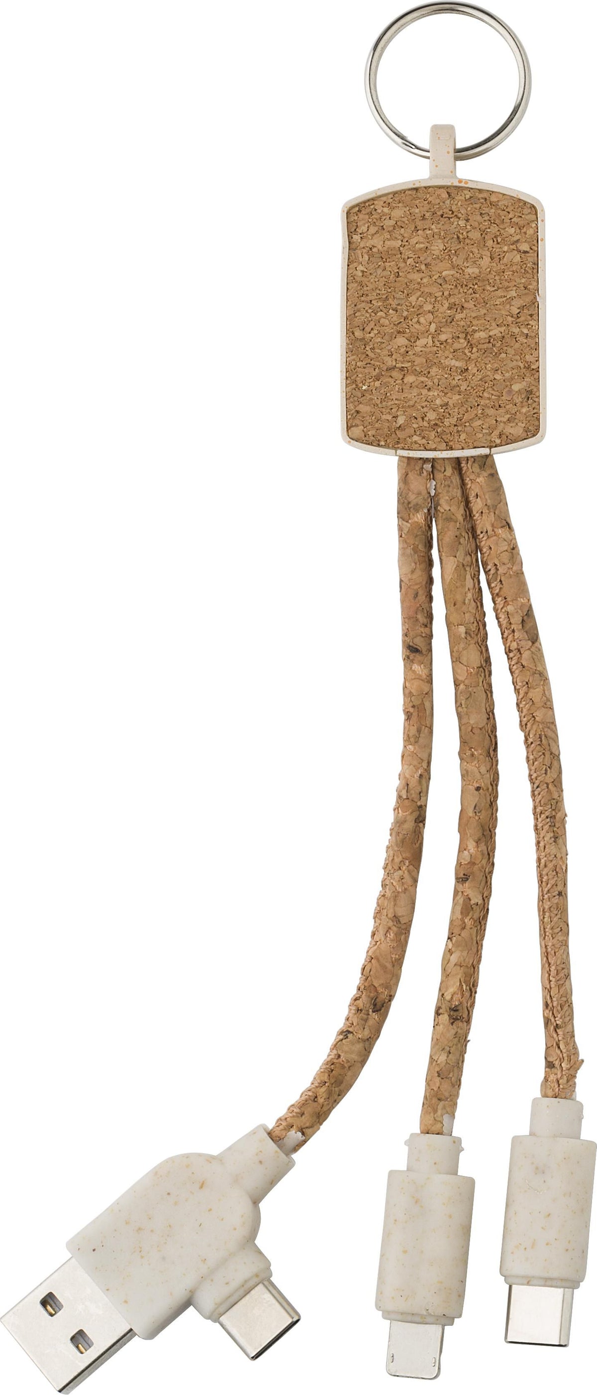 Ladekabel Landry, Schlüsselanhänger, Kork