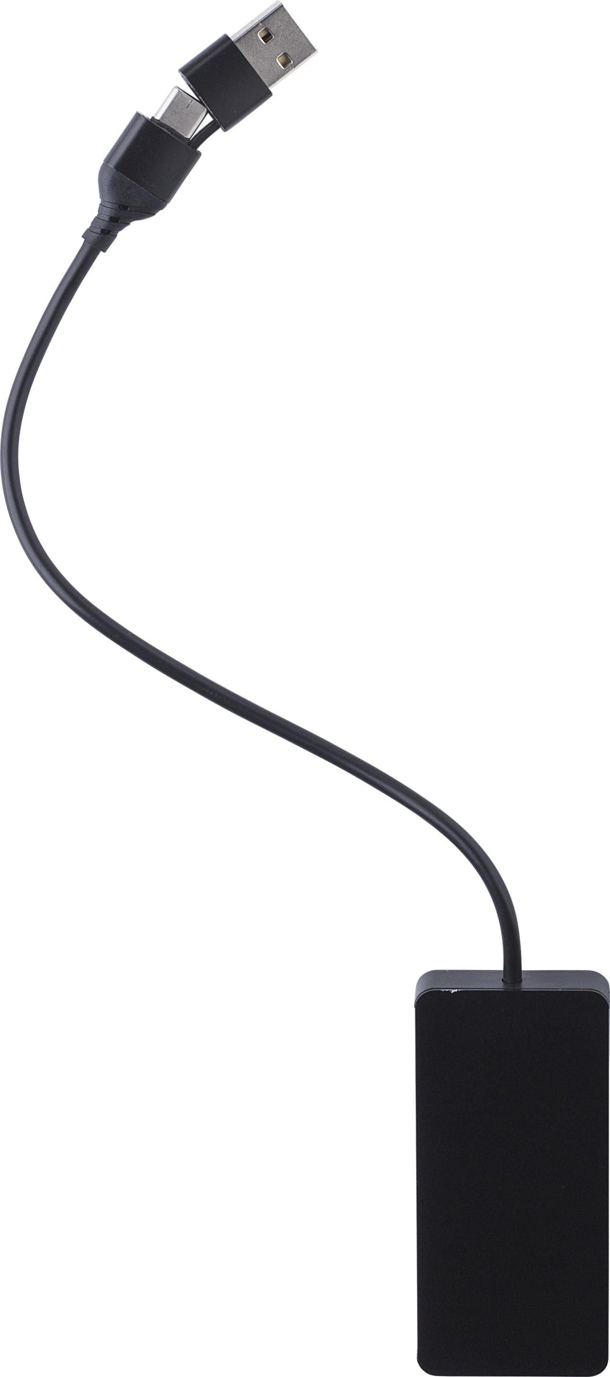 USB Hub Layton, Aluminium, 3 Anschlüsse