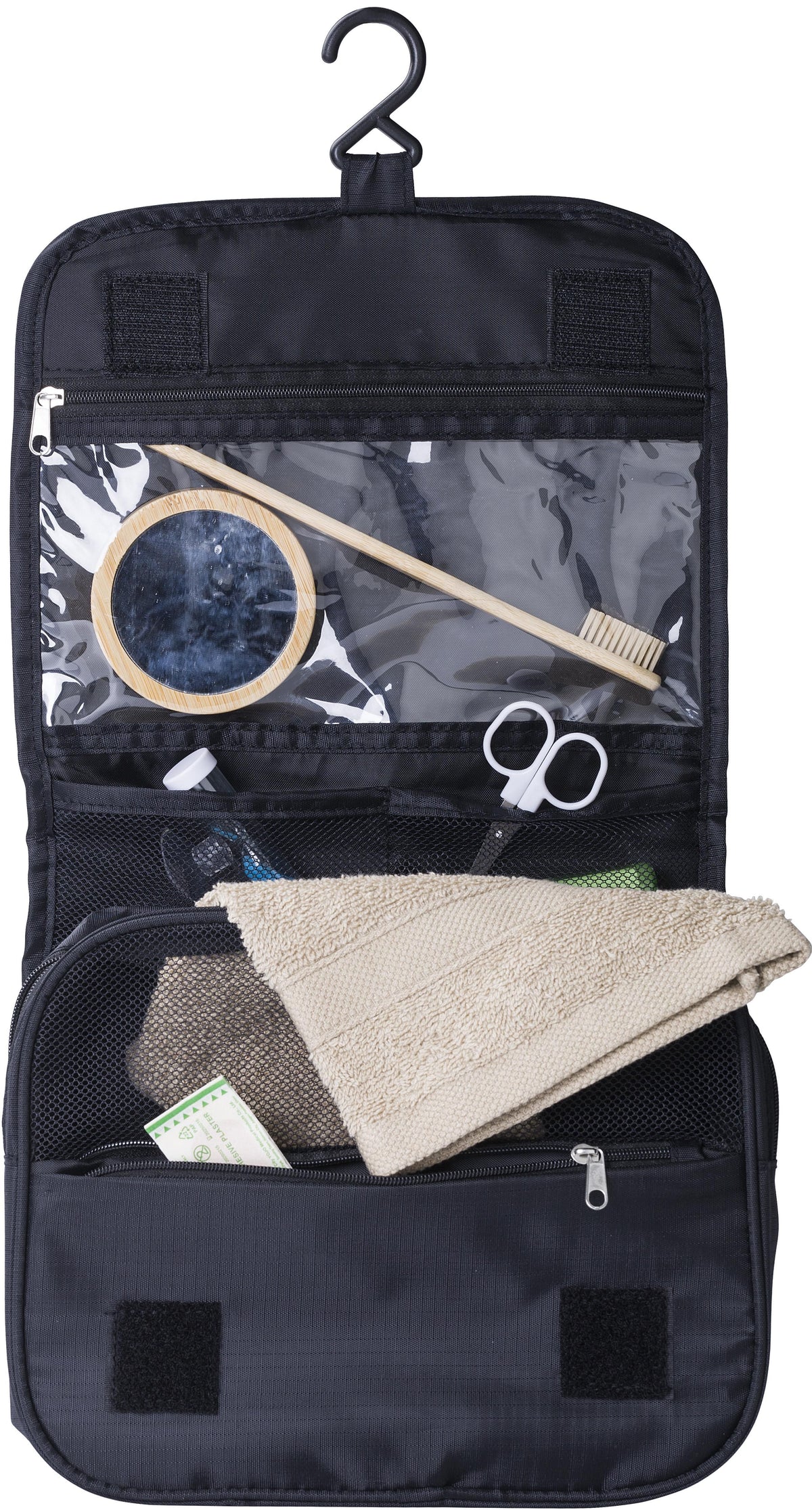 Kulturtasche Merrick, Ripstop, Aufhängehaken