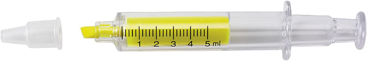 Textmarker Laurel, Spritzenform