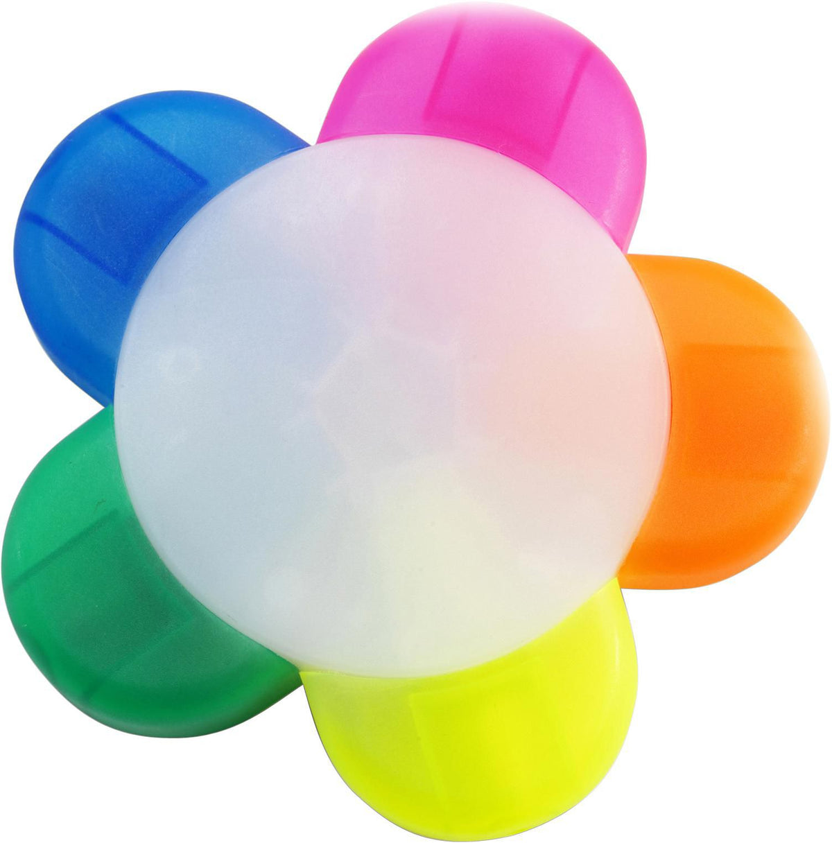 Textmarkerset Brodie, Kunststoff, 5 Farben