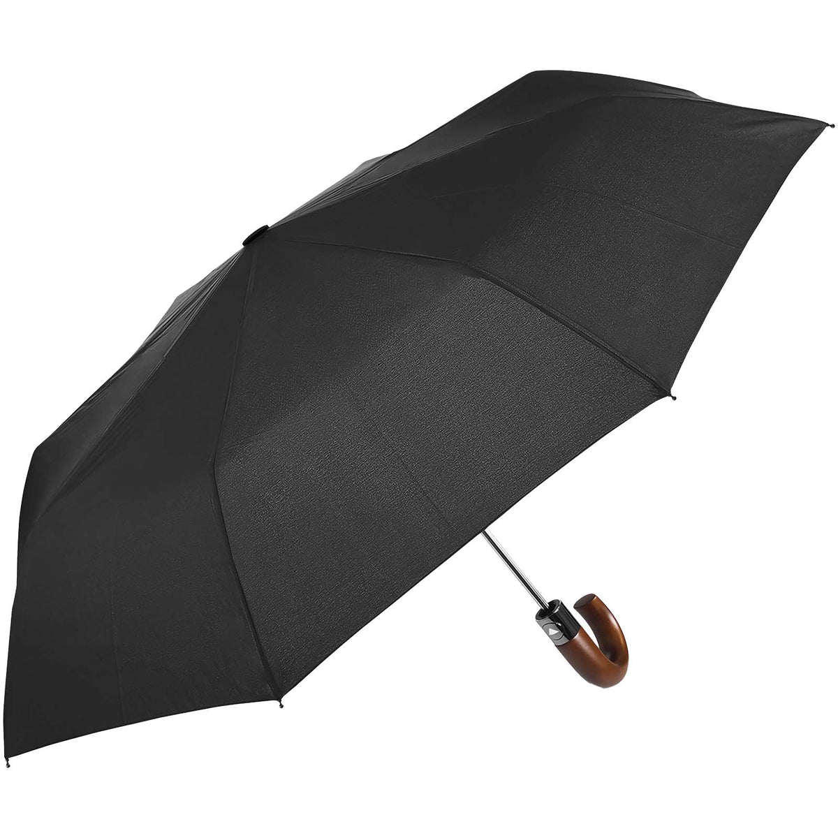 Pepin Automatik 22" Kompaktschirm – Schwarz