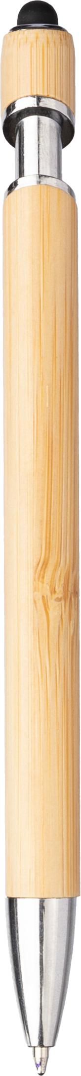 Kugelschreiber Manuela, Bambus, Stylus