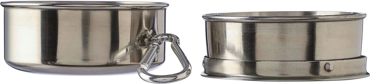 Faltbecher Annette, Edelstahl 304, 220 ml