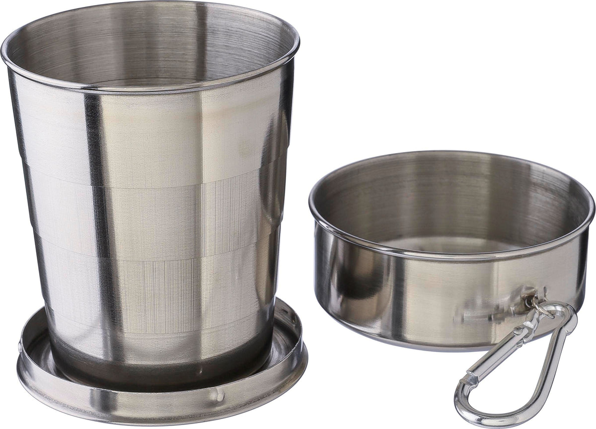 Faltbecher Annette, Edelstahl 304, 220 ml