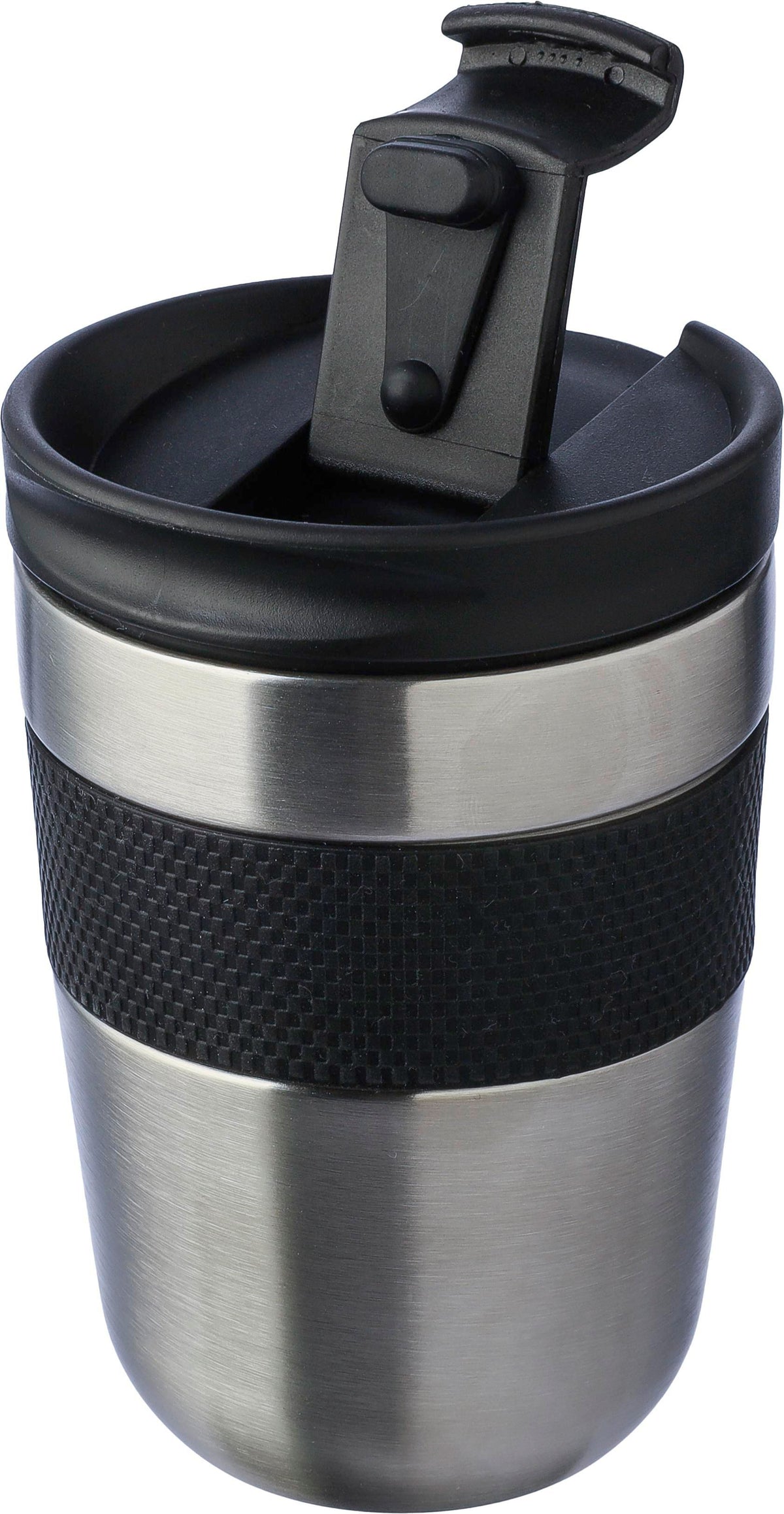 Trinkbecher Keith, Edelstahl, 300 ml, Silikongriff