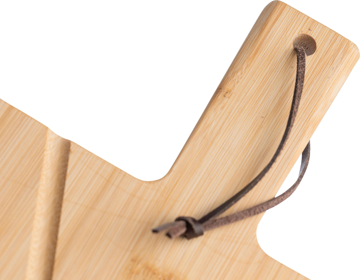 Pizzabrett Vale, Bambus, Mit Schneider und Spatula
