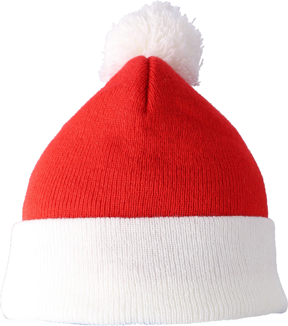 Weihnachtsmütze Eleni, Gestrickt