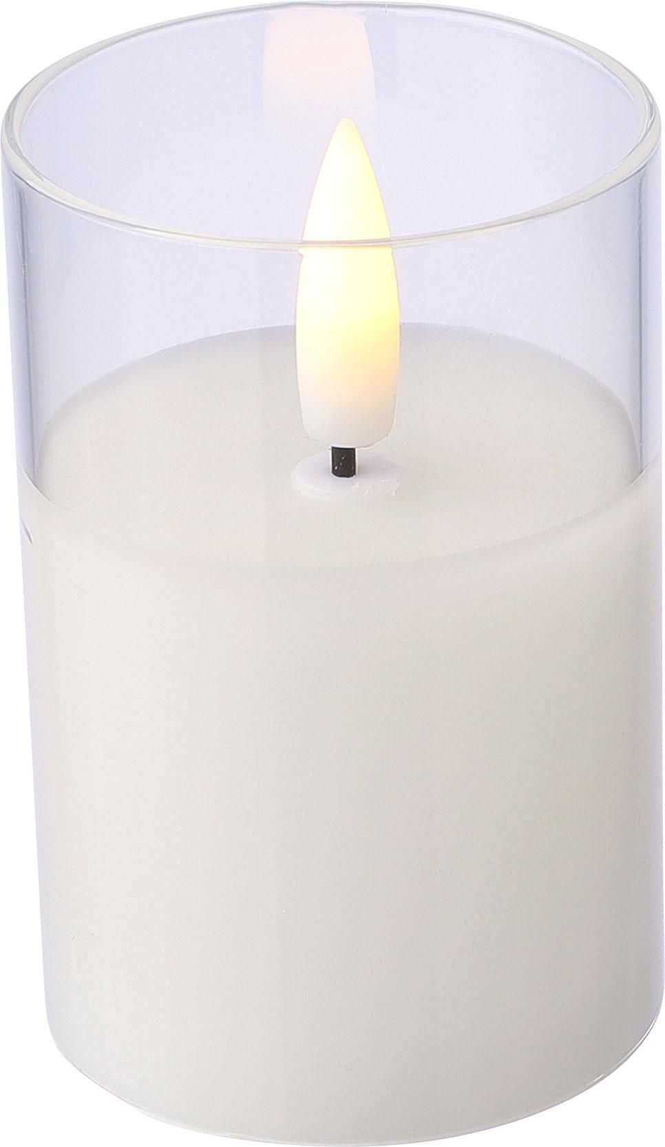 LED Kerze Serin, Glashalter