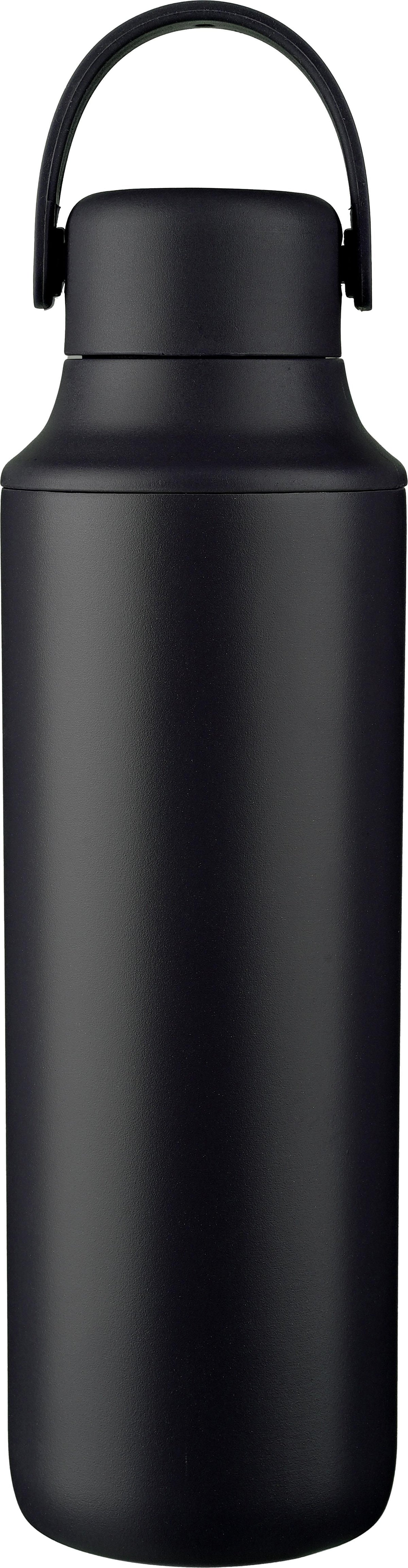 Doppelwandige Flasche Omari, 500 ml, Zwei Deckel