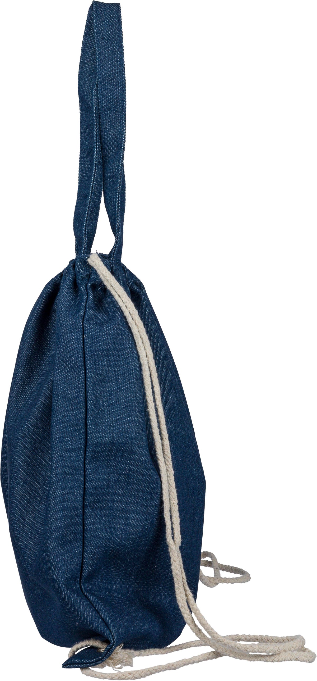 Kordelzugbeutel Dex, Denim, 6,6 l