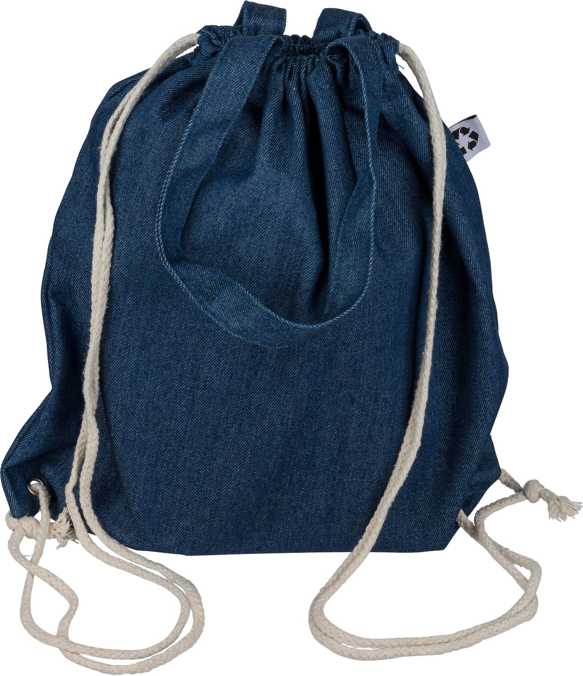 Kordelzugbeutel Dex, Denim, 6,6 l