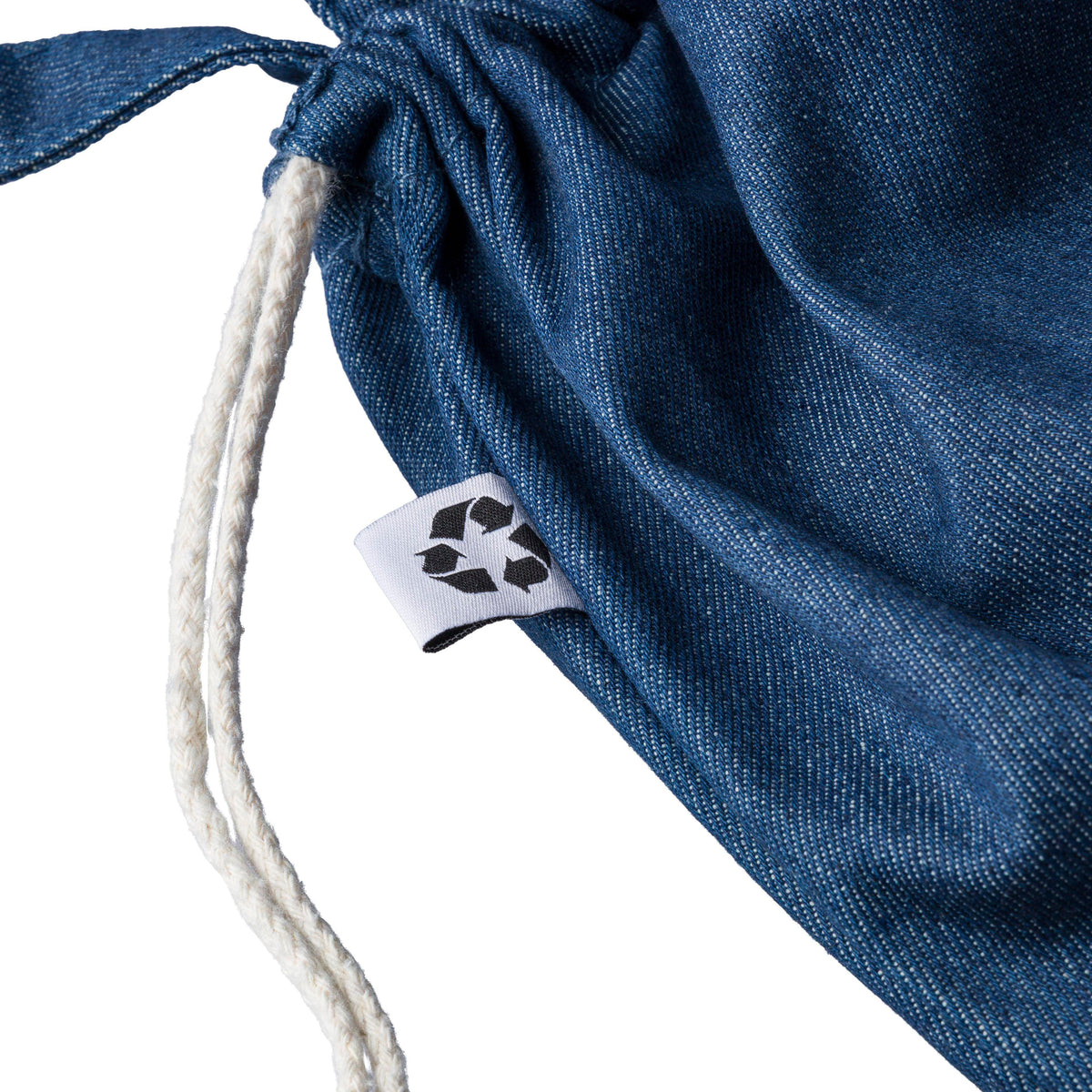 Kordelzugbeutel Dex, Denim, 6,6 l
