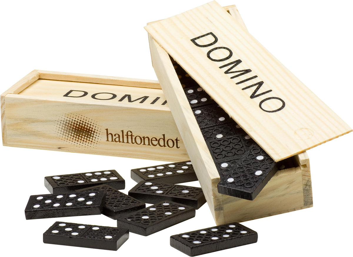 Dominospiel Enid, Holz