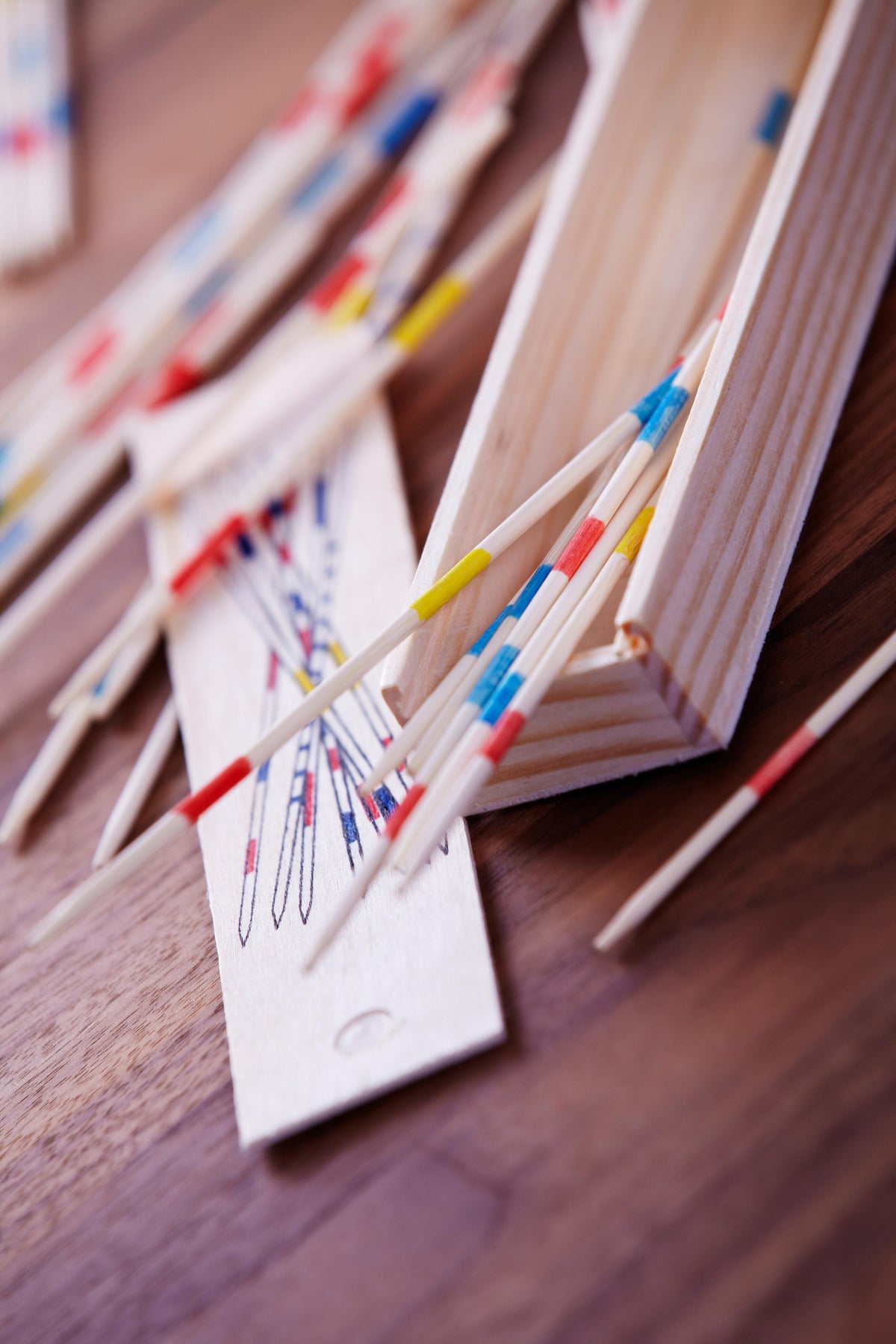 Mikado Spiel Cas, Holz
