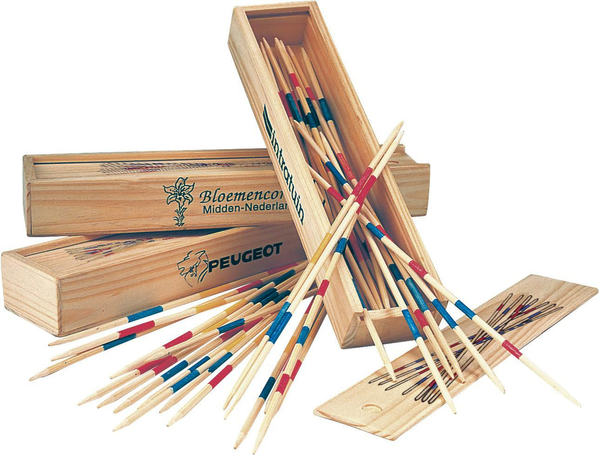 Mikado Spiel Cas, Holz