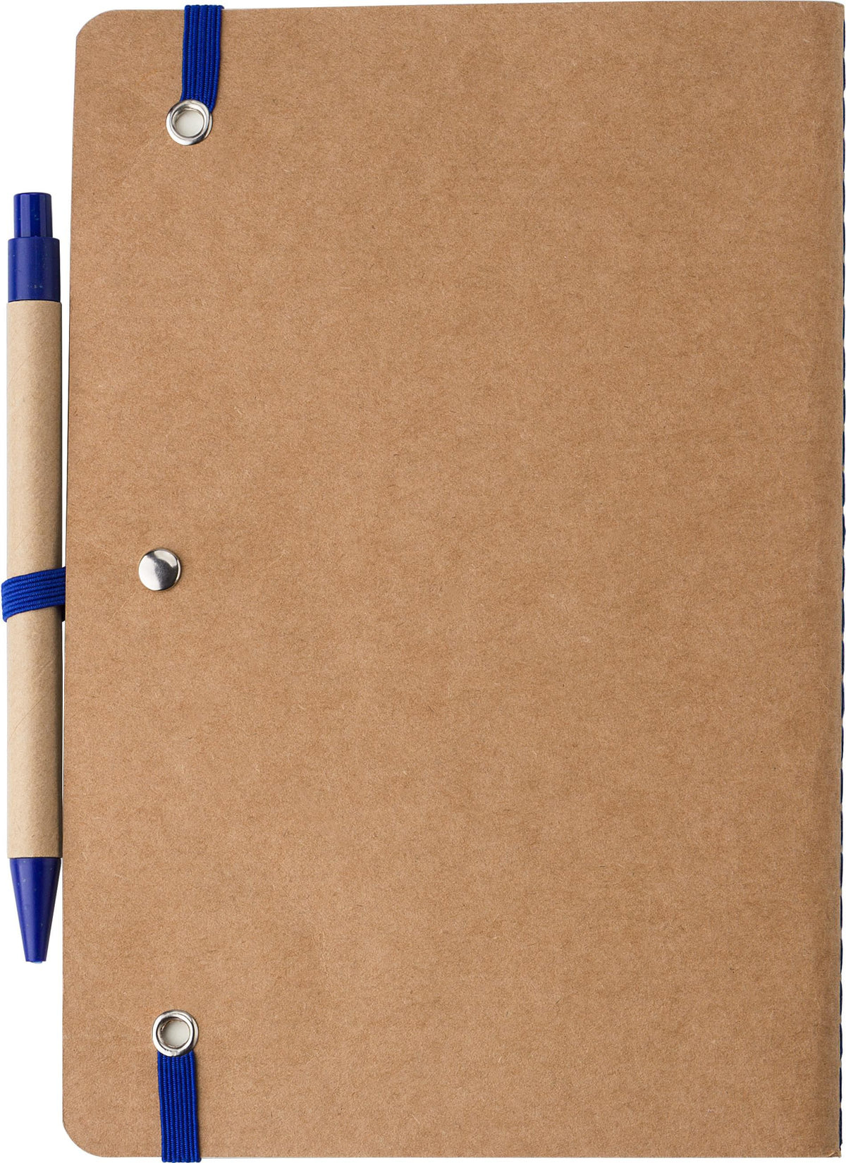 Notizbuch Theodore, Karton, A5, Blanko, Mit Stift