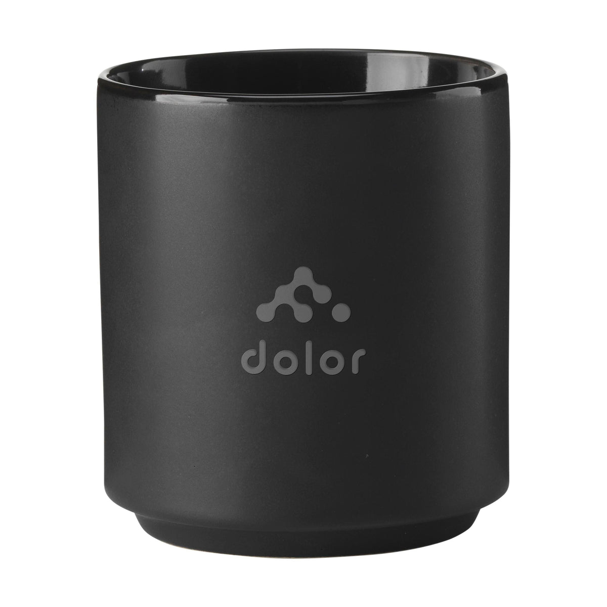 Elba Black 200 ml Becher