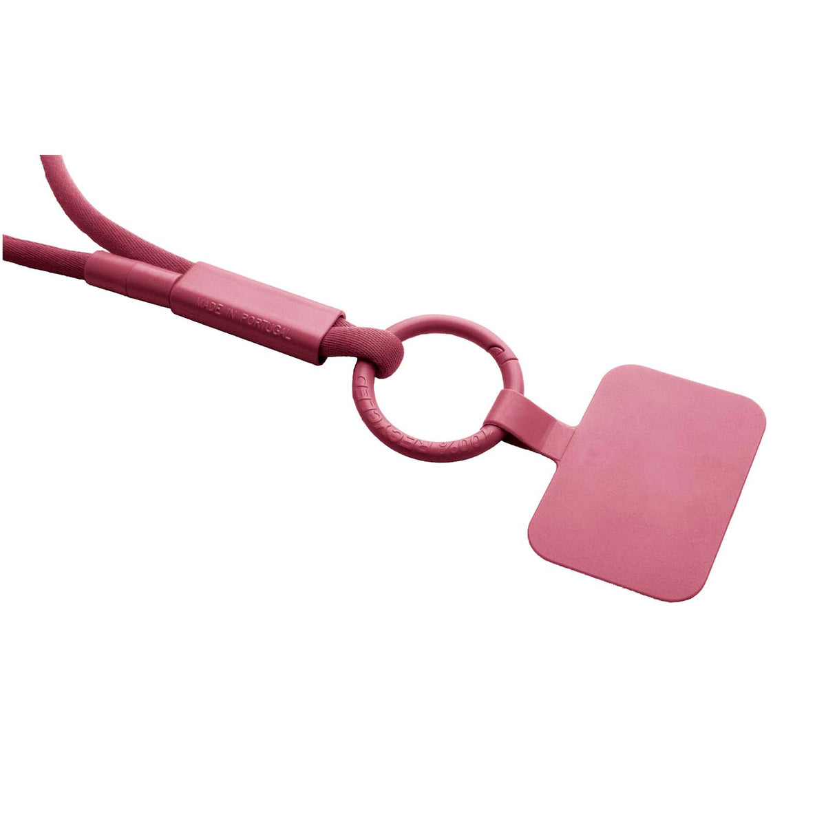 Tubyard Lanyard mit Telefonhalterung und Band – Bordeaux