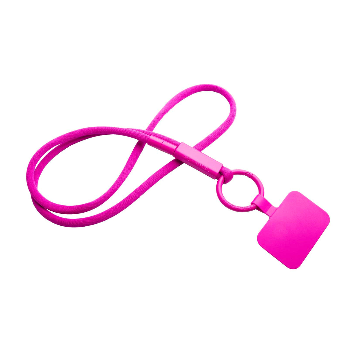 Tubyard Lanyard mit Telefonhalterung und Band – Rosa