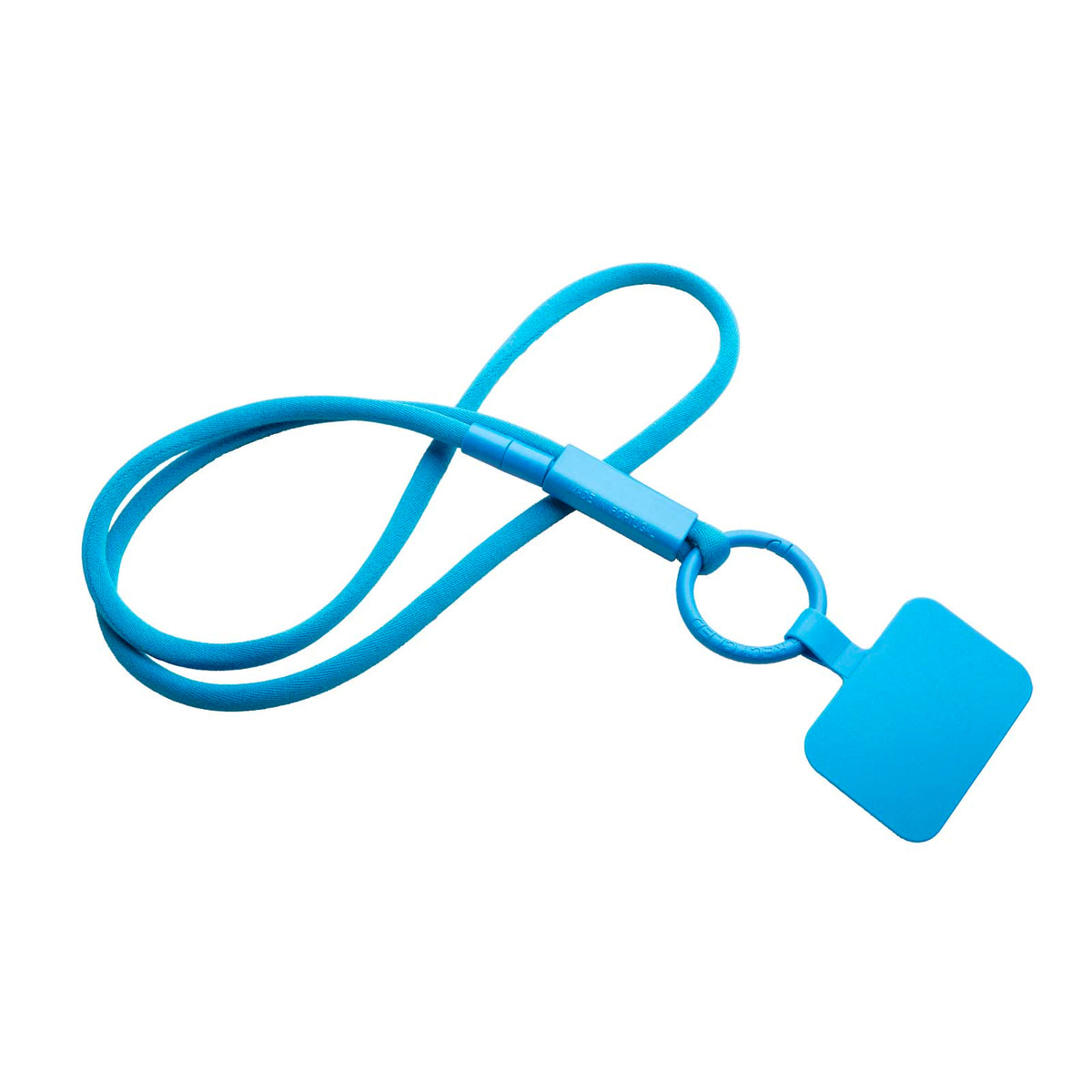 Tubyard Lanyard mit Telefonhalterung und Band – Himmelblau
