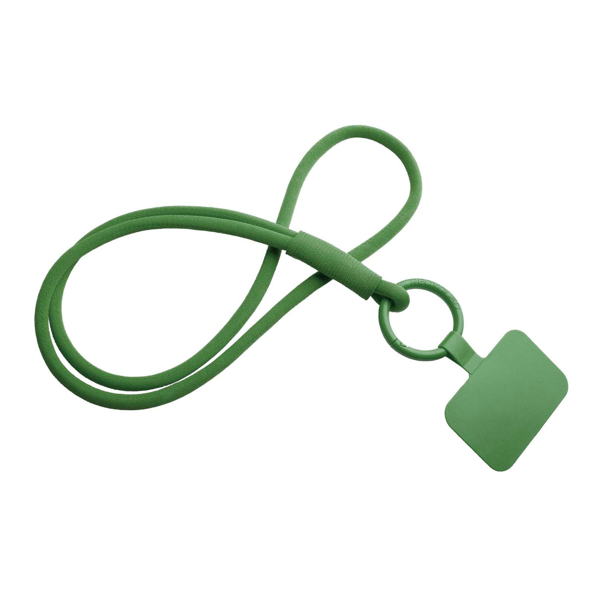 Tubyard Lanyard mit Telefonhalterung und elastischem Band – Olive