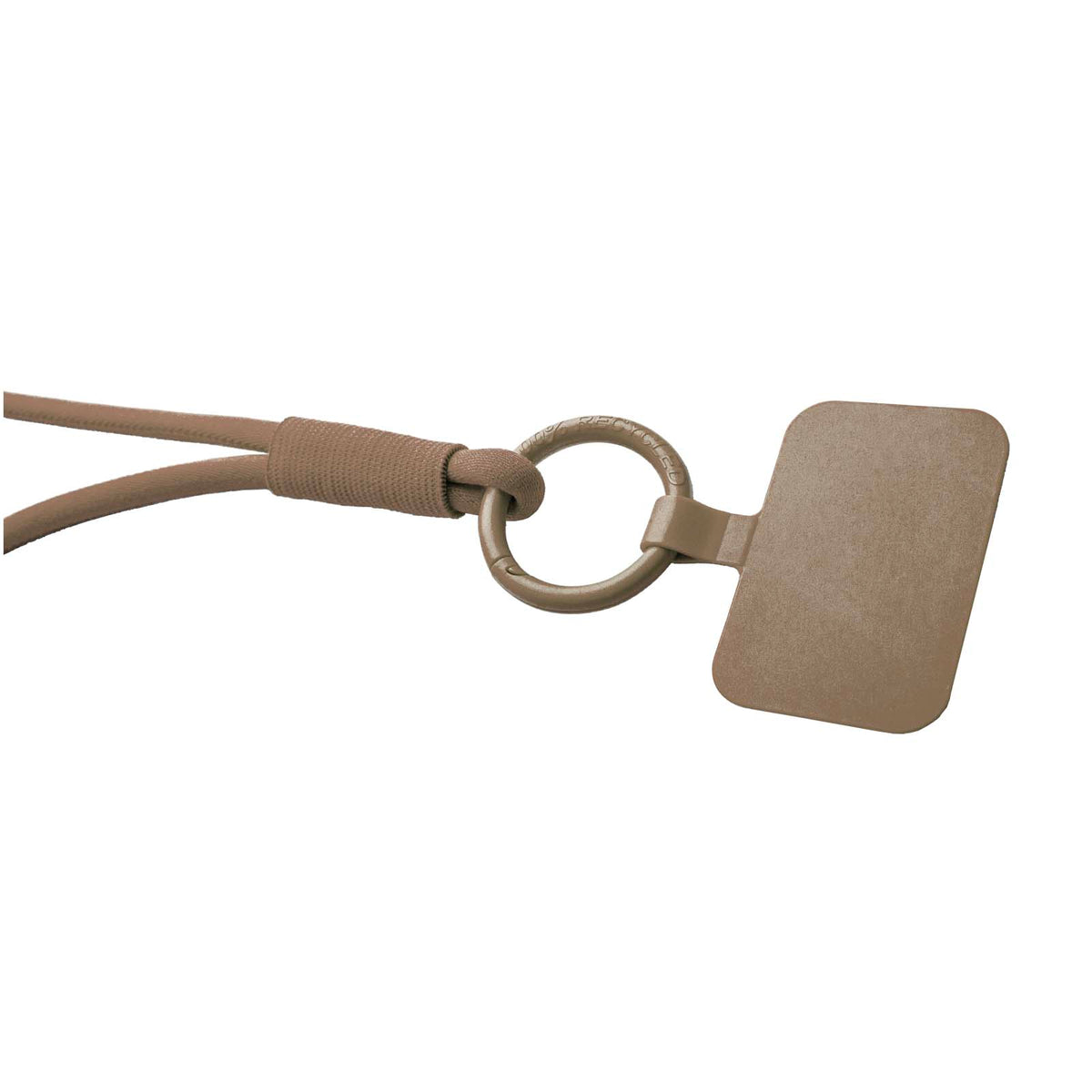 Tubyard Lanyard mit Telefonhalterung und elastischem Band – Bronze