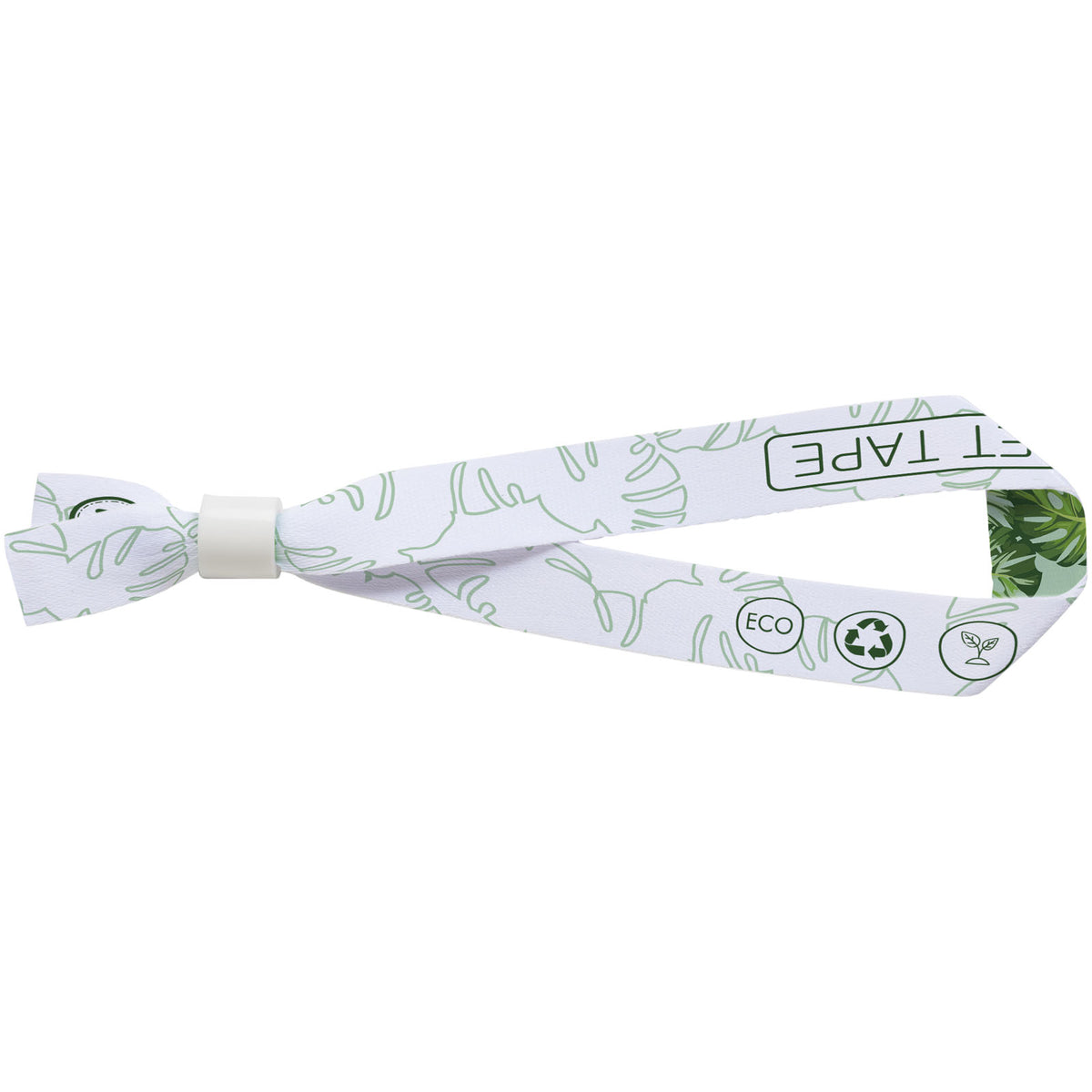 El Sublimation Festival Armband Kunststoff – Weiss