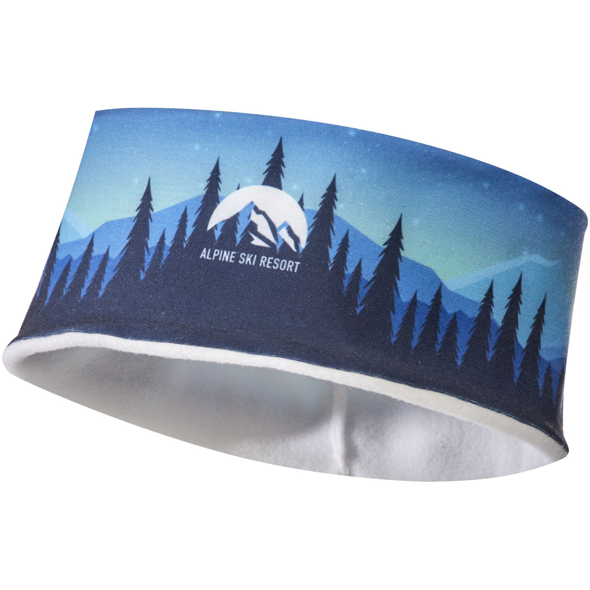 Emma Sublimation Stirnband aus PET mit Fleece