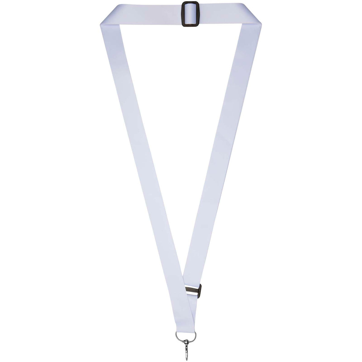 Liv Verstellbares Sublimation Lanyard – Schwarz / Weiss